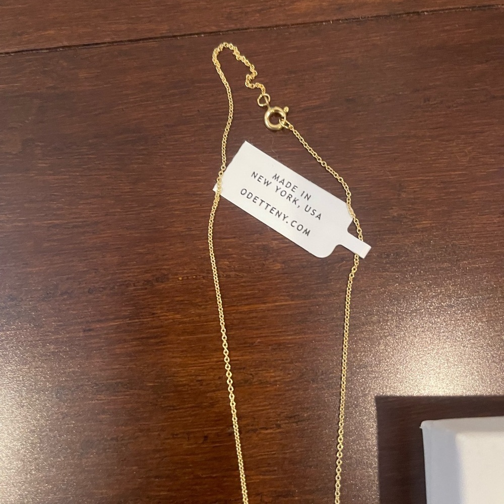 nwt Odette New York rib Necklace - Picture 3 of 7